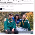 La historia de Elza Le Floch, Celeste Perotteau-Giraud y Wyatt Lelouche fue publicada en el periódico Nice Matin. 
