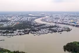 Ciudad de Can Tho por convertirse en centro comercial en delta del río Mekong