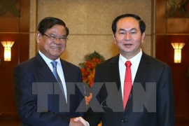 Presidente vietnamita recibe a vicepremier camboyano