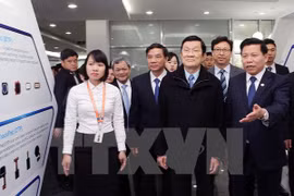 Presidente vietnamita urge Bac Ninh desarrollar recursos humanos
