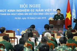 Activa participación de Vietnam en las actividades en mantenimiento de la paz
