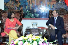 Recibe dirigente vietnamita a representante residente de ONU