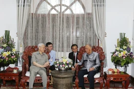 Líder partidista vietnamita continúa actividades en Laos