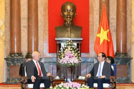 Rusia - alta prioridad en política exterior de Vietnam, afirma presidente