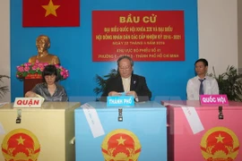 Ciudad Ho Chi Minh cumple exitosamente escrutinio de elecciones