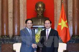 Presidente de Vietnam recibe a embajador chino