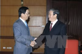 Dirigente partidista de Vietnam recibe al embajador chino
