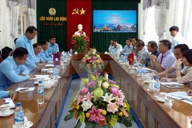 Provincias de Vietnam y Laos incrementan cooperación sindical