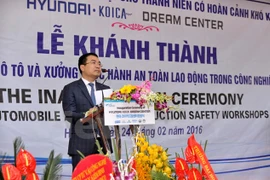 Inauguran en Hanoi centro de formación profesional con apoyo sudcoreano