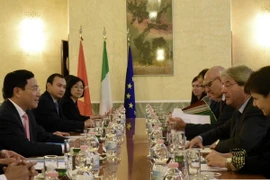 Ratifican Vietnam e Italia determinación de robustecer nexos bilaterales 