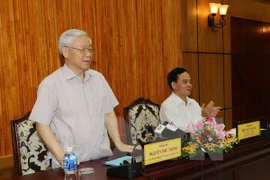 Líder partidista vietnamita recibe delegación del Partido de Trabajadores de Corea