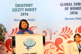 Comparte Vietnam experiencias en desarrollo de papel femenino en mundo