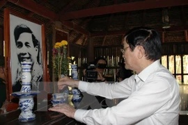 Presidente vietnamita visita Tay Ninh en primer día del Año de Mono