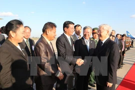 Líder partidista agradece hospitalidad del Partido, Estado y pueblo de Laos