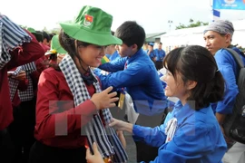 Barco juvenil Sudeste Asiático-Japón visita Ciudad Ho Chi Minh