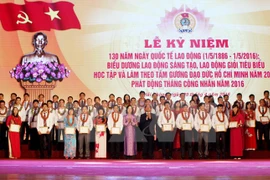Conmemoran aniversario 130 del Día Internacional de trabajo en Hanoi
