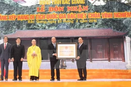 Pagoda Vinh Nghiem reconocida como patrimonio nacional especial de Vietnam