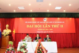 Vicepremier laosiano saluda contribuciones de empresas vietnamitas