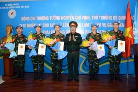 Vietnam envía más oficiales a operaciones de paz de ONU