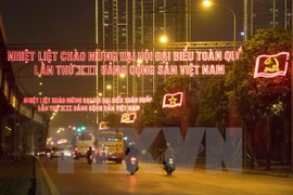 En saludo al XII Congreso de PCV: Hanoi determinada a mejorar su posición