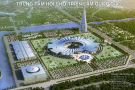 Construyen mayor centro de exhibiciones en Hanoi