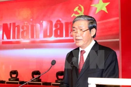 Periódico Nhan Dan honrado con Orden de Independencia