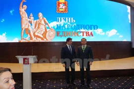 Embajador de Vietnam condecorado en Rusia