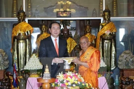 Presidente de Vietnam concluye visita estatal a Camboya