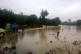 Actividades a favor de pobladores afectados por inundaciones