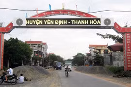Primer distrito de Thanh Hoa declarado como nuevo campo