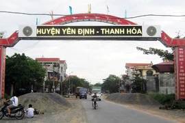 Primer distrito de Thanh Hoa declarado como nuevo campo
