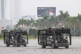 Realizan ensayo de seguridad en vísperas del XII Congreso Nacional de Partido