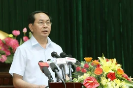 Presidente vietnamita dialoga con electores sobre situación socioeconómica