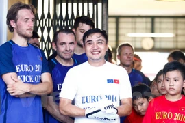 Partido amistoso de fútbol consolida relaciones Vietnam - UE