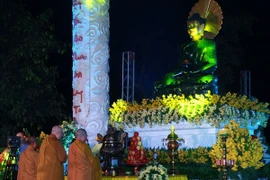 Exponen en Vietnam estatua de Buda más grande del mundo