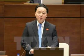 Ministro vietnamita aclara ante el Parlamento asuntos de interés del electorado