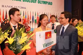 Con éxito finaliza la Olimpiada Internacional de Biología en Vietnam