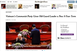 XII Congreso del PCV: Prensa estadounidense destaca estabilidad política de Vietnam