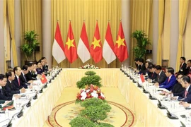 Vietnam e Indonesia acuerdan elevar comercio bilateral a 10 mil millones de dólares 