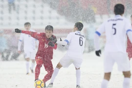 Gol de centrocampista Quang Hai votado como el mejor del Campeonato Asiático