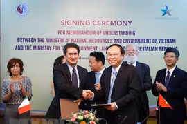 Vietnam e Italia colaboran en medio ambiente y adaptación al cambio climático