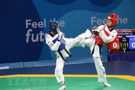 Sueño de taewondista vietnamita termina en cuartos de final de Juegos Olímpicos de la Juventud en Argentina