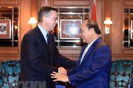 Premier vietnamita sostiene encuentros con gerentes de empresas neozelandesas 