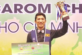 Billarista vietnamita se coronó en el Campeonato asiático de Billar carambola