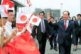 Presidente de Vietnam visita prefectura japonesa Gunma 