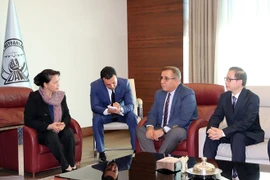 Presidenta de la Asamblea Nacional de Vietnam arriba a ciudad turca de Estambul