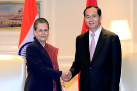 Presidente de Vietnam mantiene encuentros con dirigentes y funcionarios de la India