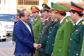 Premier de Vietnam visita Da Nang en el primer día del Tet