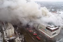 Presidente de Vietnam expresa pésame por incendio de gran centro comercial en Rusia