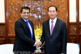Presidente de Vietnam recibe a directivo de gran grupo indio de energía 